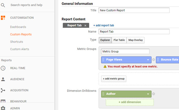 Custom Reports In Customization