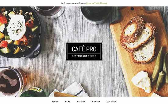 Cafepro Theme