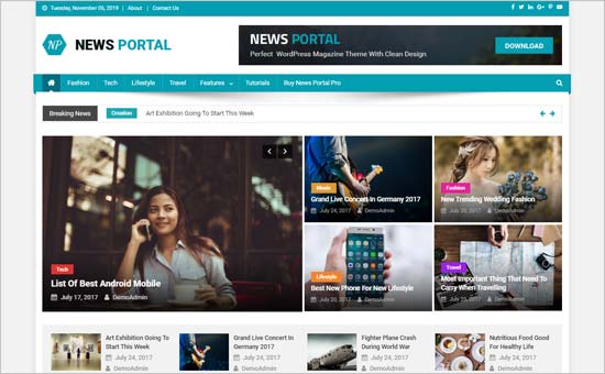 News Portal Theme