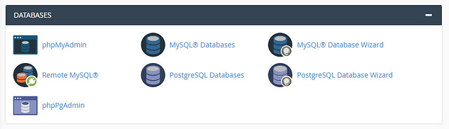 Database Cpanel