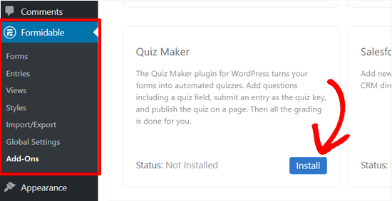 Installformidablequizmaker