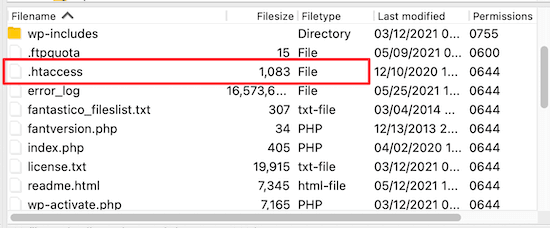 Htaccess Ftp Example