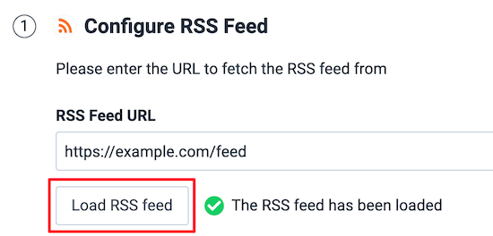 Enter Rss Feed Name